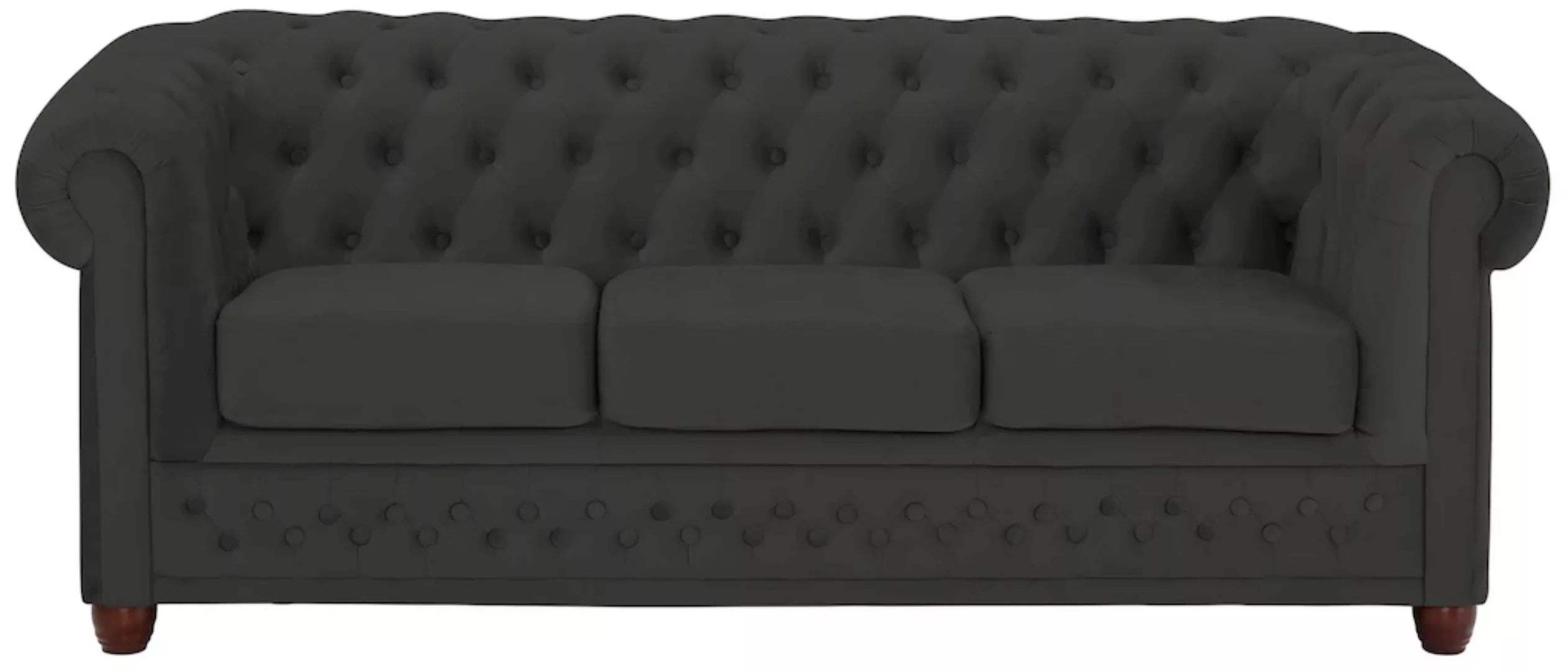 Home affaire Chesterfield-Sofa "New Castle", mit hochwertiger Knopfheftung günstig online kaufen