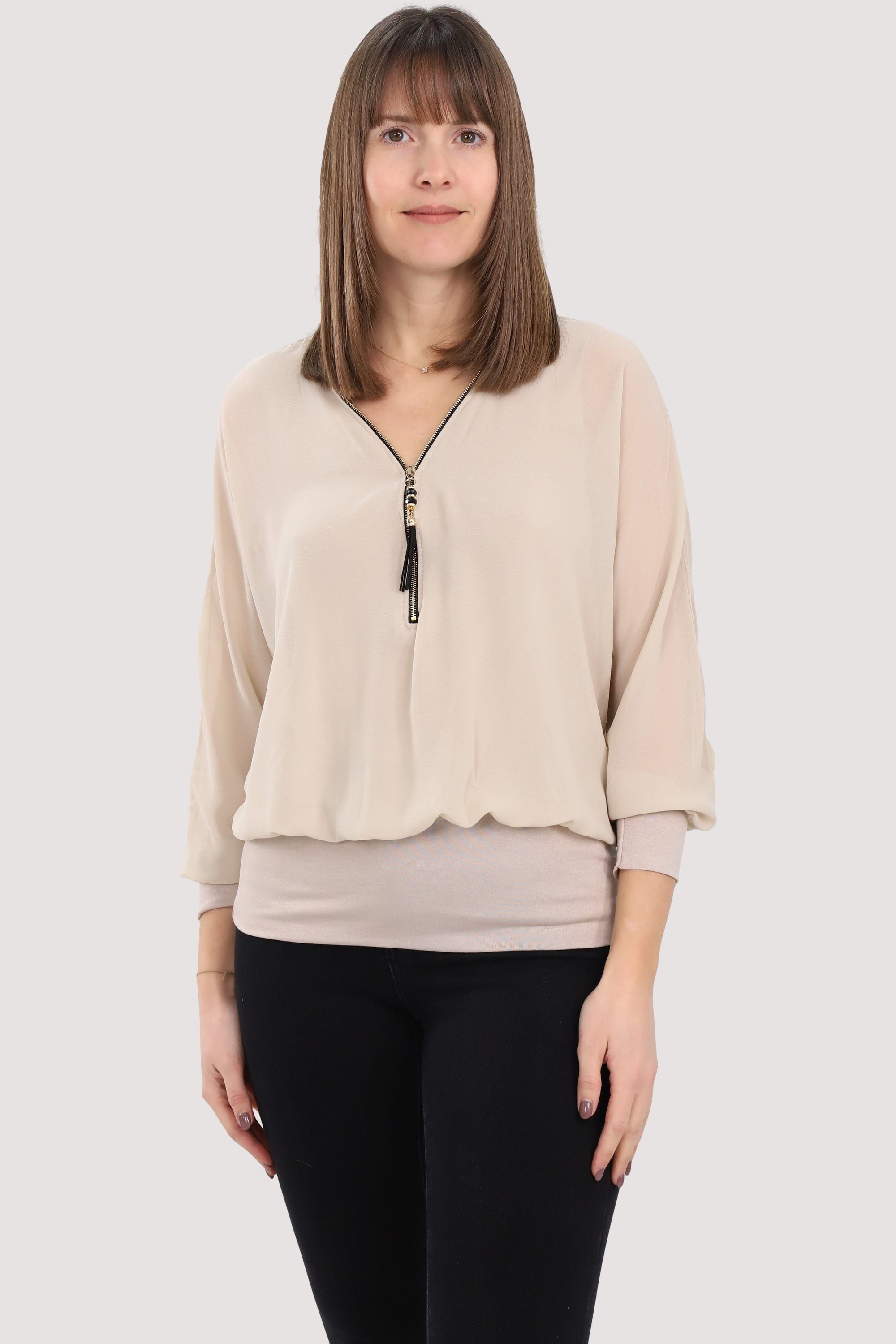 malito more than fashion Chiffonbluse 6297 günstig online kaufen