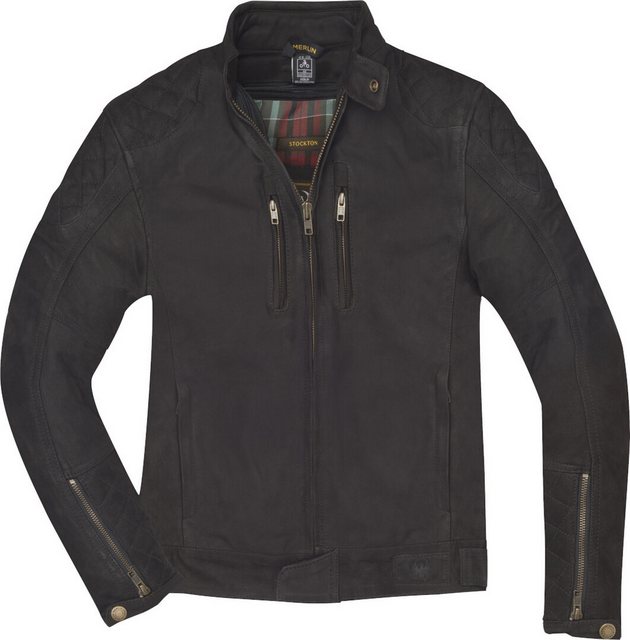 Merlin Motorradjacke Stockton Motorrad Lederjacke günstig online kaufen