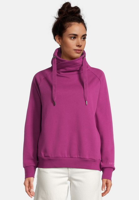 salzhaut Stehkragenpullover Damen Pullover Schartüder mit Turtleneck - Pull günstig online kaufen