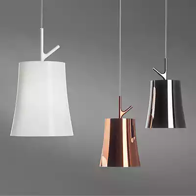 Foscarini Birdie Pendelleuchte, grau - grande , Lagerverkauf, Neuware günstig online kaufen