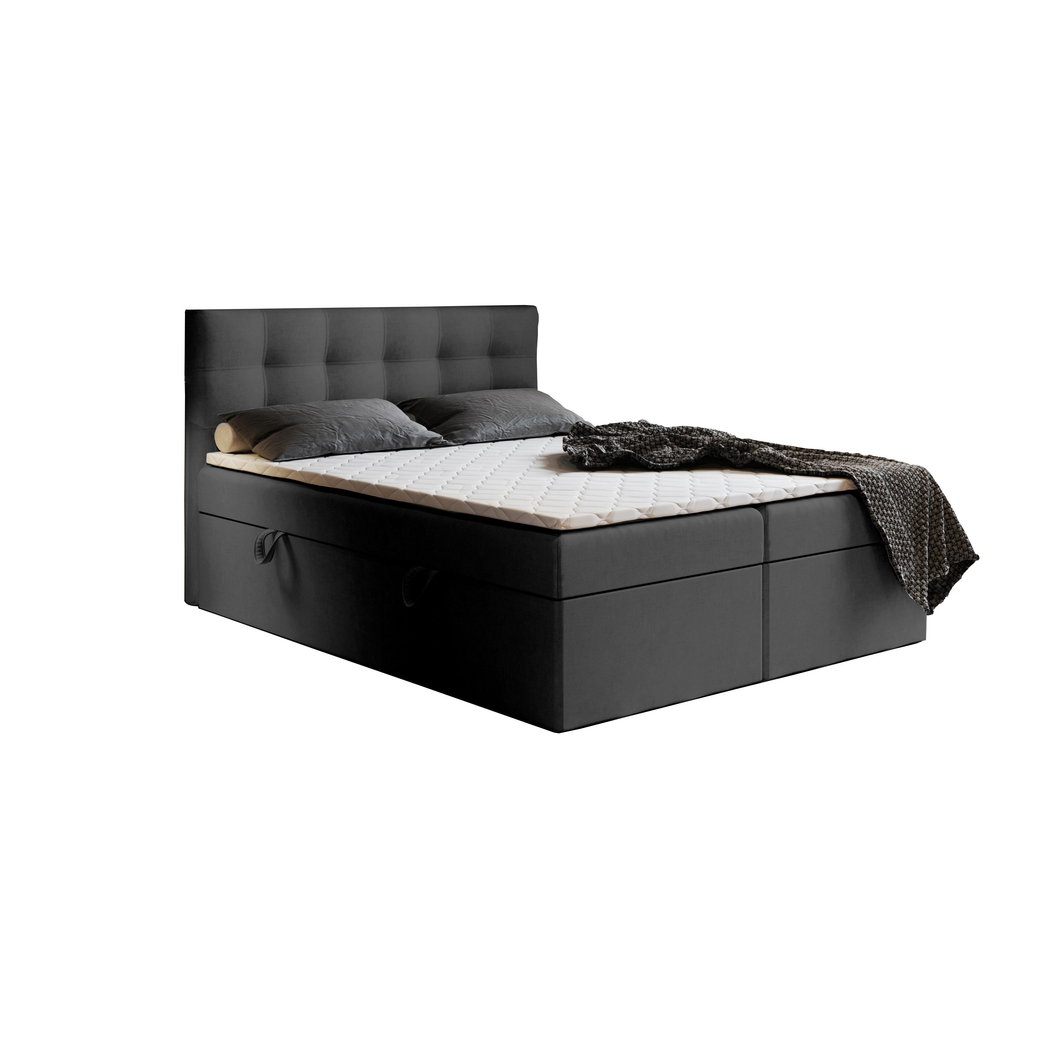 Godre Boxspringbett mit Bettkasten Ewora 200x200 günstig online kaufen