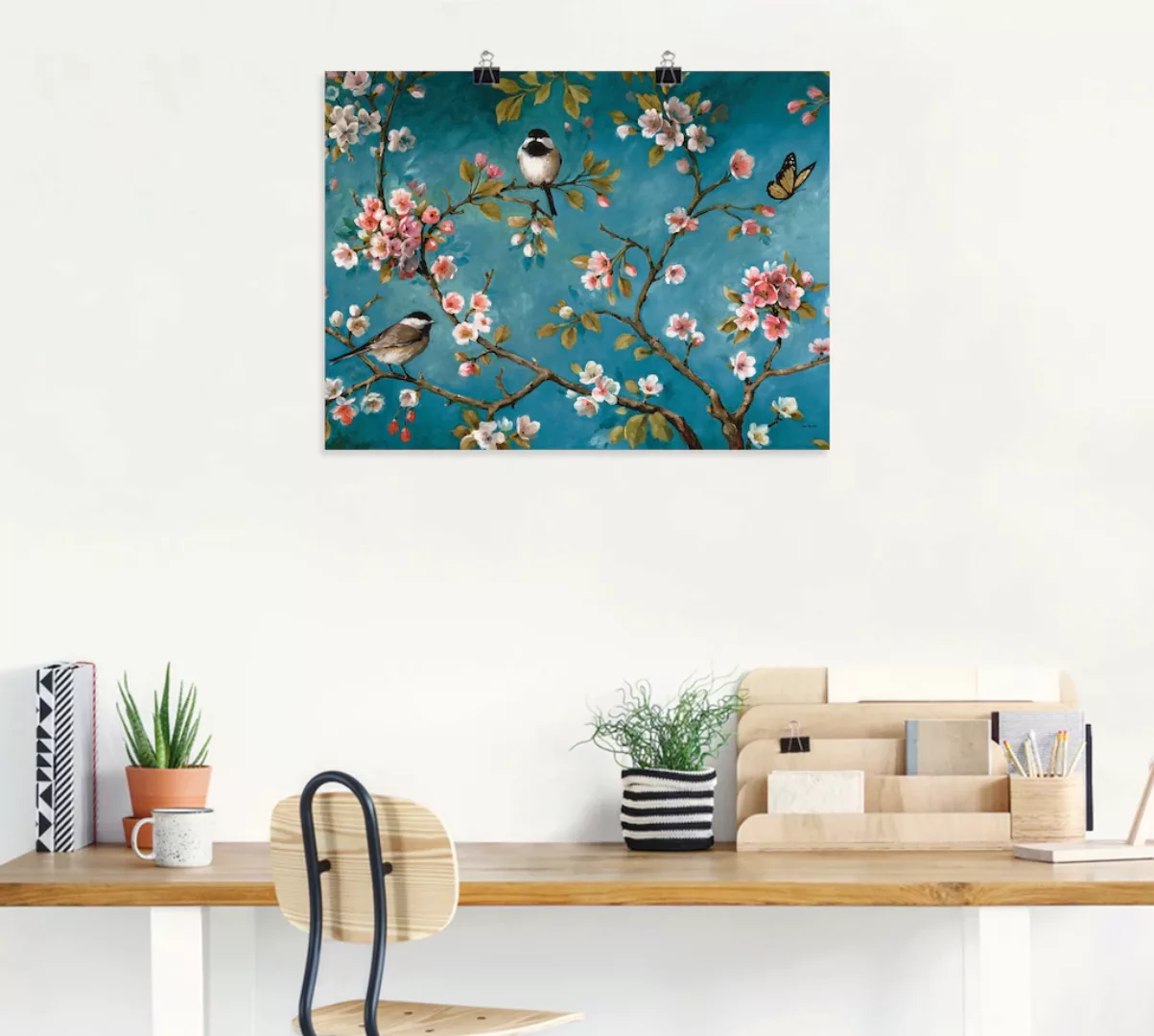 Artland Wandbild "Blüte I", Blumen, (1 St.), als Leinwandbild, Poster, Wand günstig online kaufen