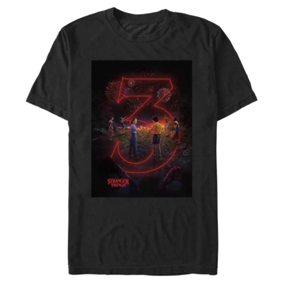 Netflix - Stranger Things - Gruppe Season Three - Männer T-Shirt günstig online kaufen