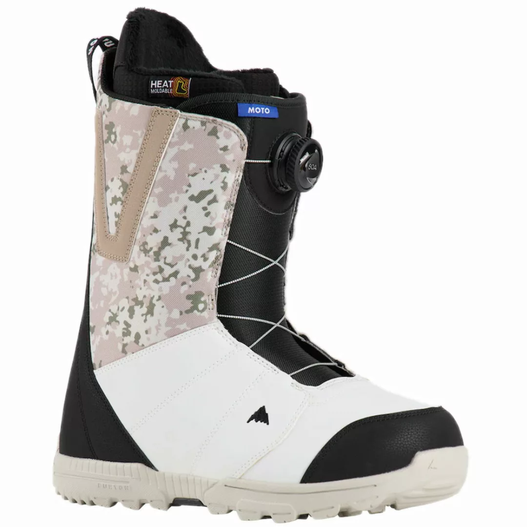 Burton Moto Boa Black White Snow Camo günstig online kaufen