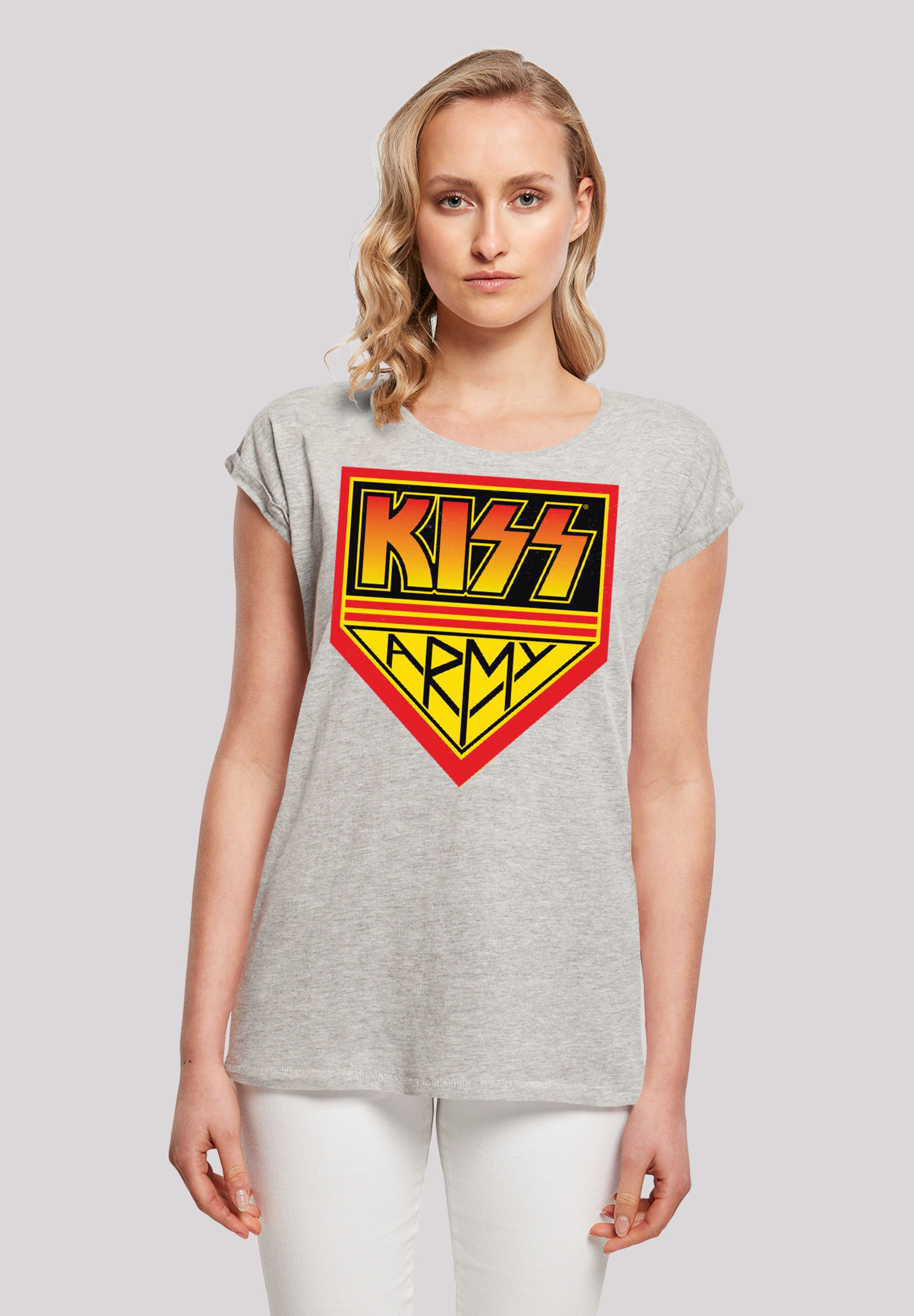 F4NT4STIC T-Shirt "Kiss Army Logo", Premium Qualität günstig online kaufen