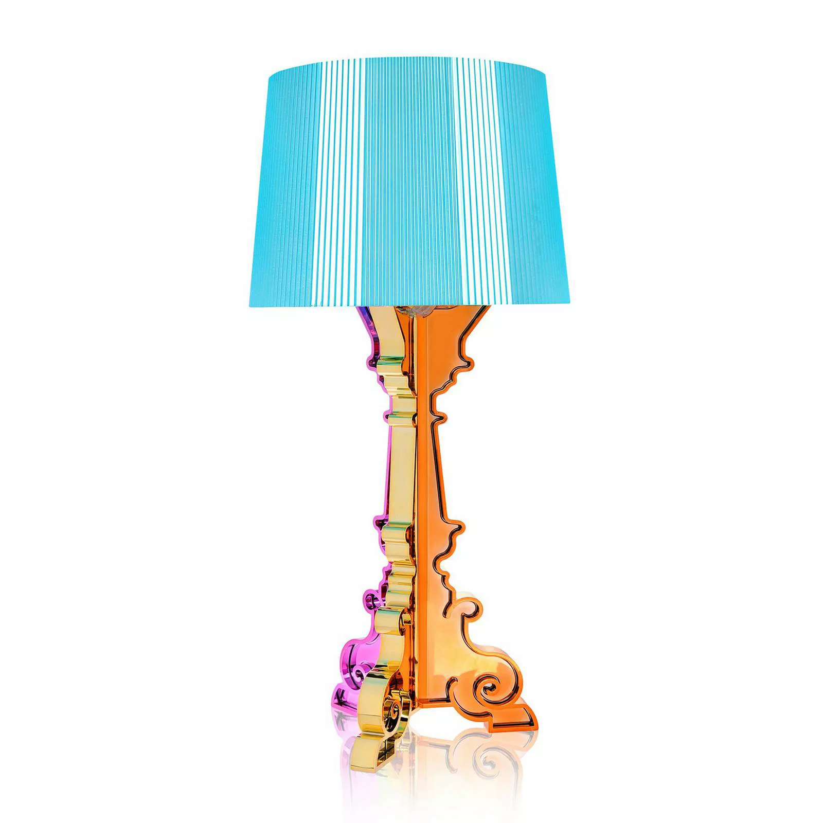 Kartell Bourgie LED-Tischleuchte multicolor blau günstig online kaufen