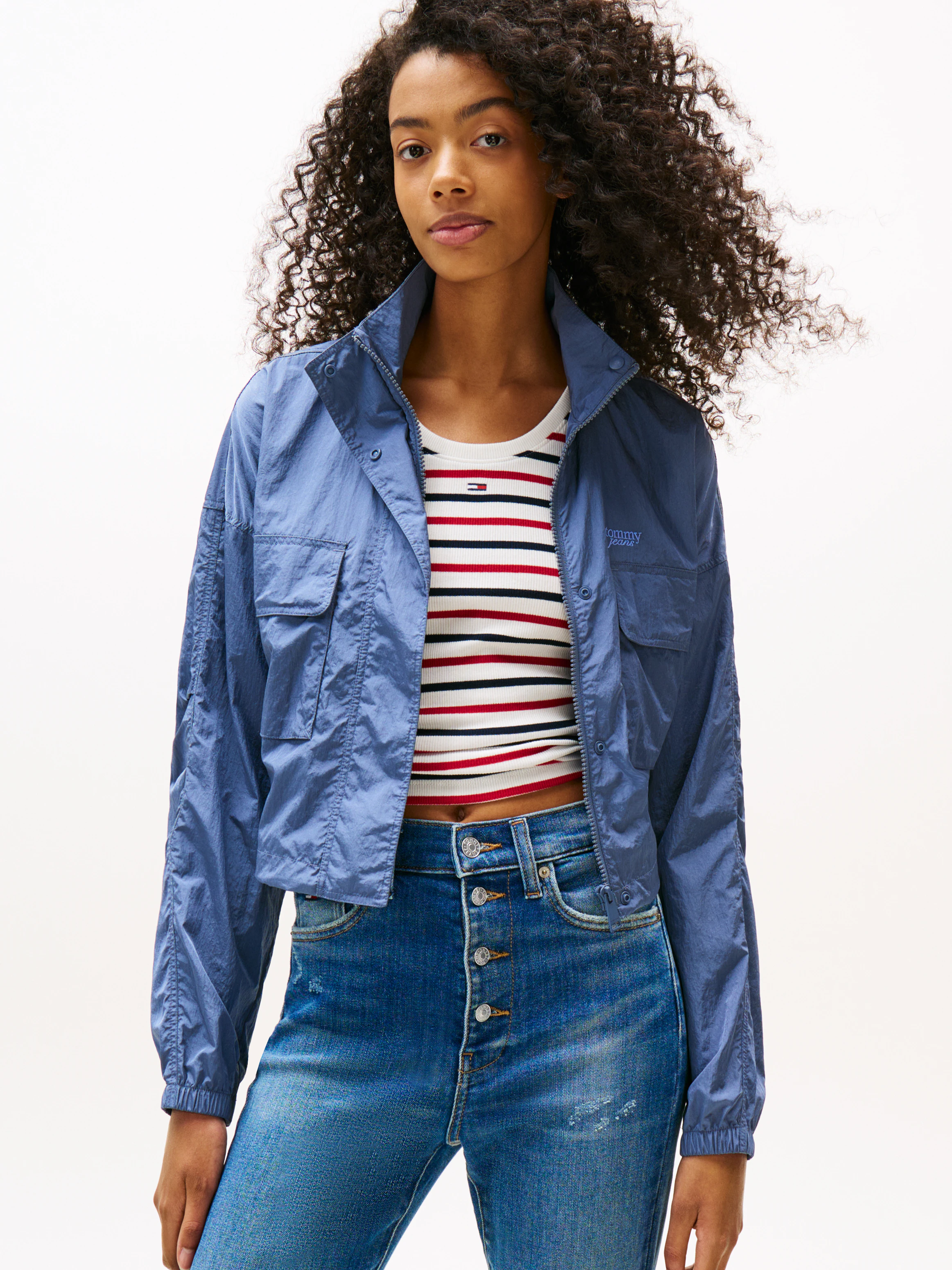 Tommy Jeans Windbreaker "TJW STAND COLLAR WINDBREAKER" günstig online kaufen