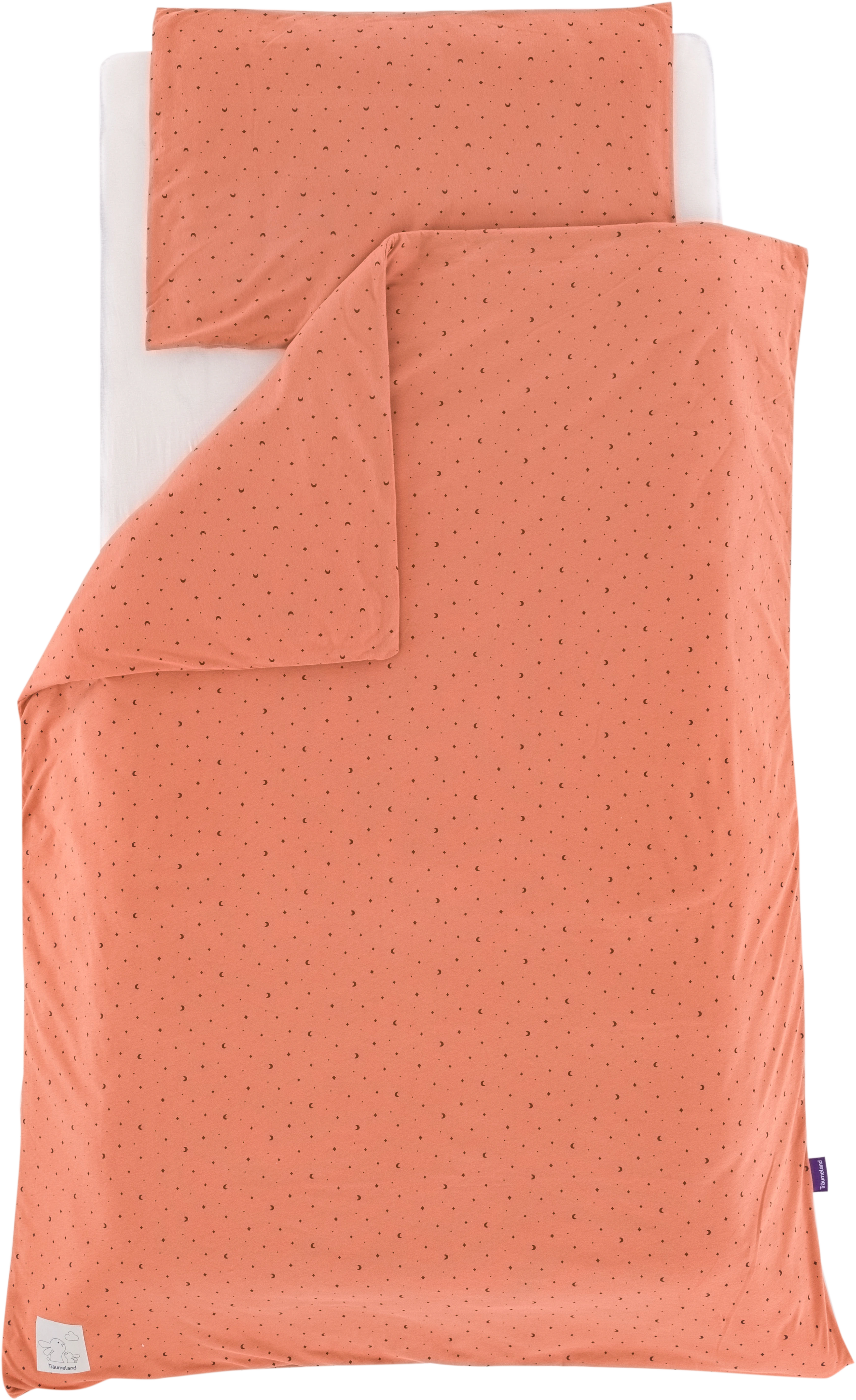 Träumeland Babybettwäsche »Jersey Moon«, mit Allover-Print günstig online kaufen
