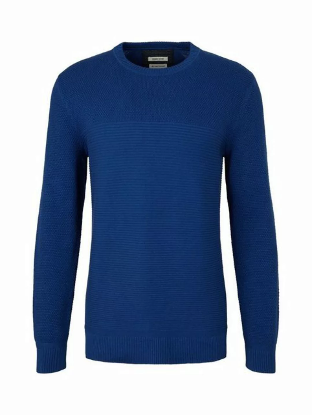 Tom Tailor Herren Rundhals Pullover BASIC STRUCTURED günstig online kaufen