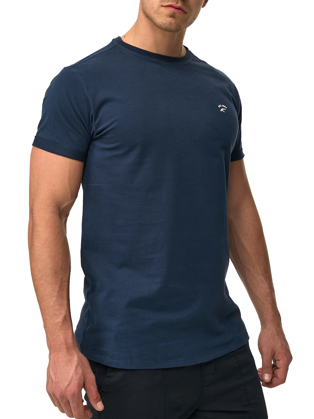 Indicode Rundhalsshirt "INKloge" günstig online kaufen