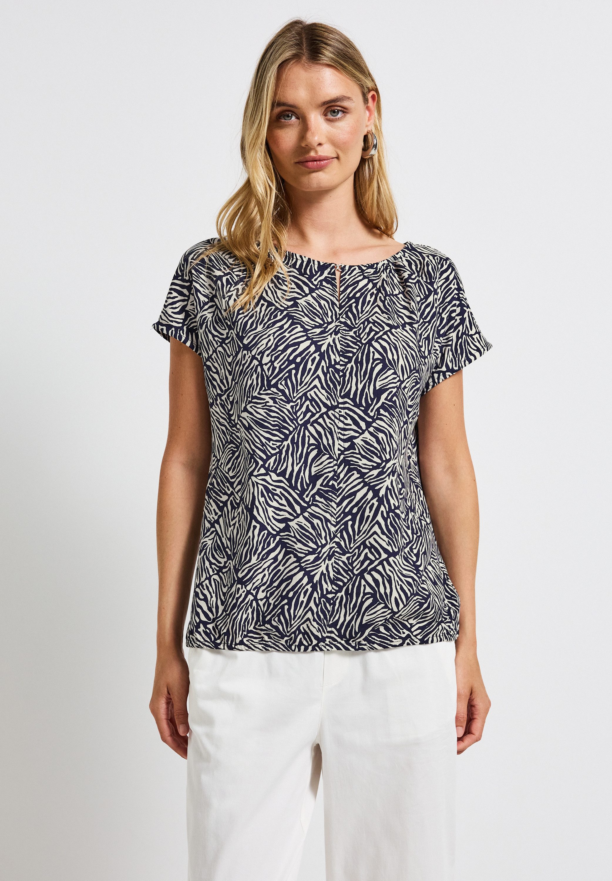 STREET ONE Print-Shirt, aus softer Viskose günstig online kaufen