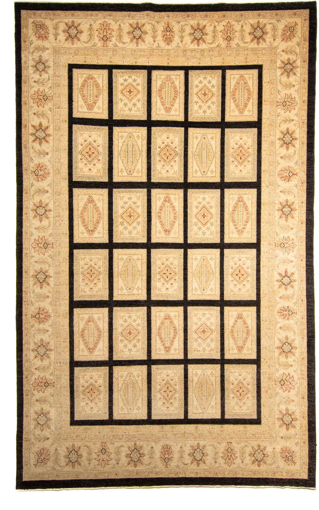 morgenland Wollteppich »Bachtiari Felder 354 x 256 cm«, rechteckig günstig online kaufen