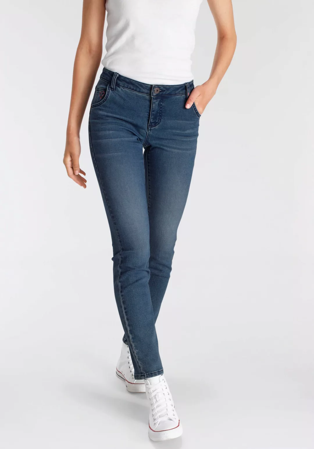 Alife & Kickin Push-up-Jeans "JOGG SLIM LOW RISE AkiraAK", NEUE KOLLEKTION günstig online kaufen