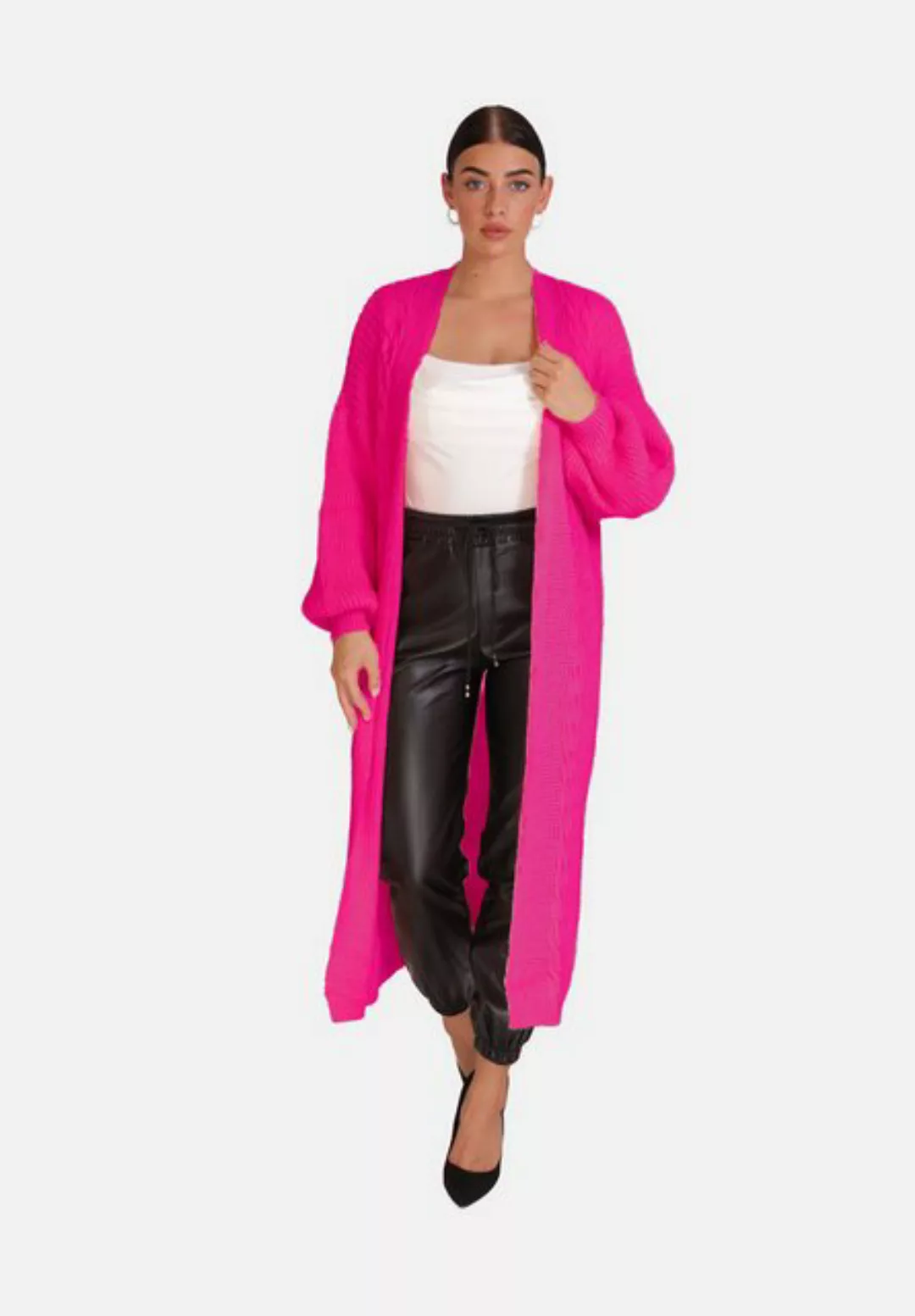 Elara Cardigan Elara Langer Damen Cardigan (1-tlg) günstig online kaufen