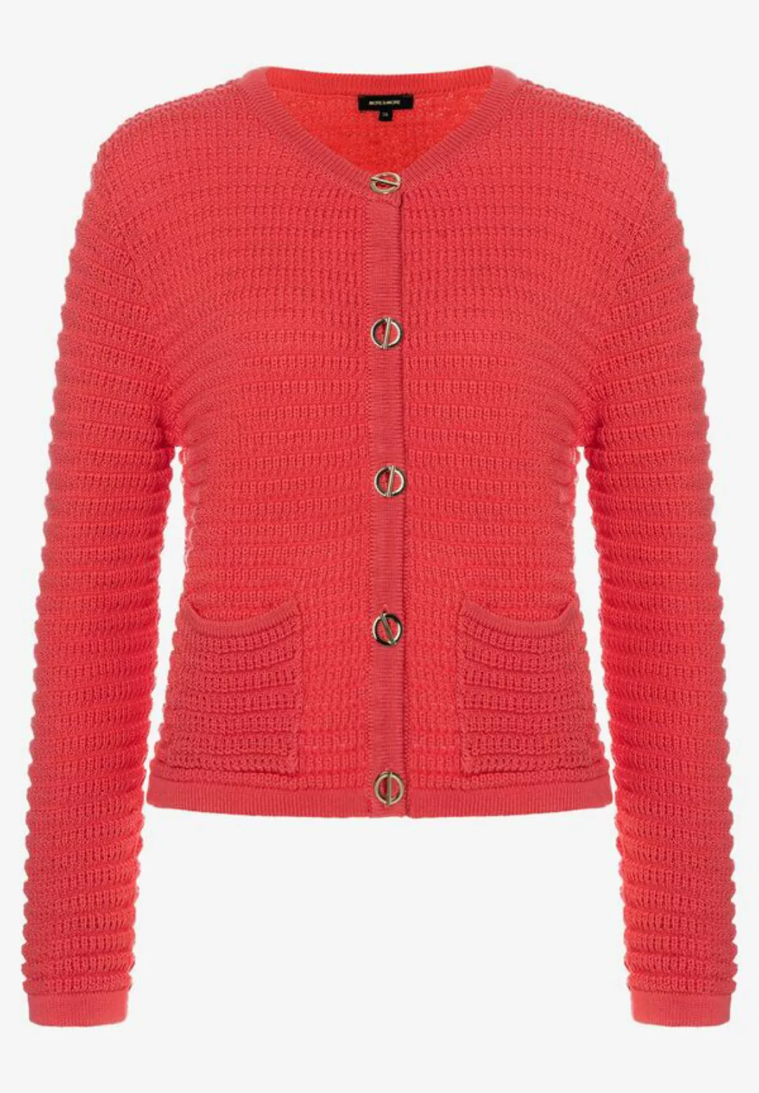 Strickjacke, milky red, Frühjahrs-Kollektion günstig online kaufen