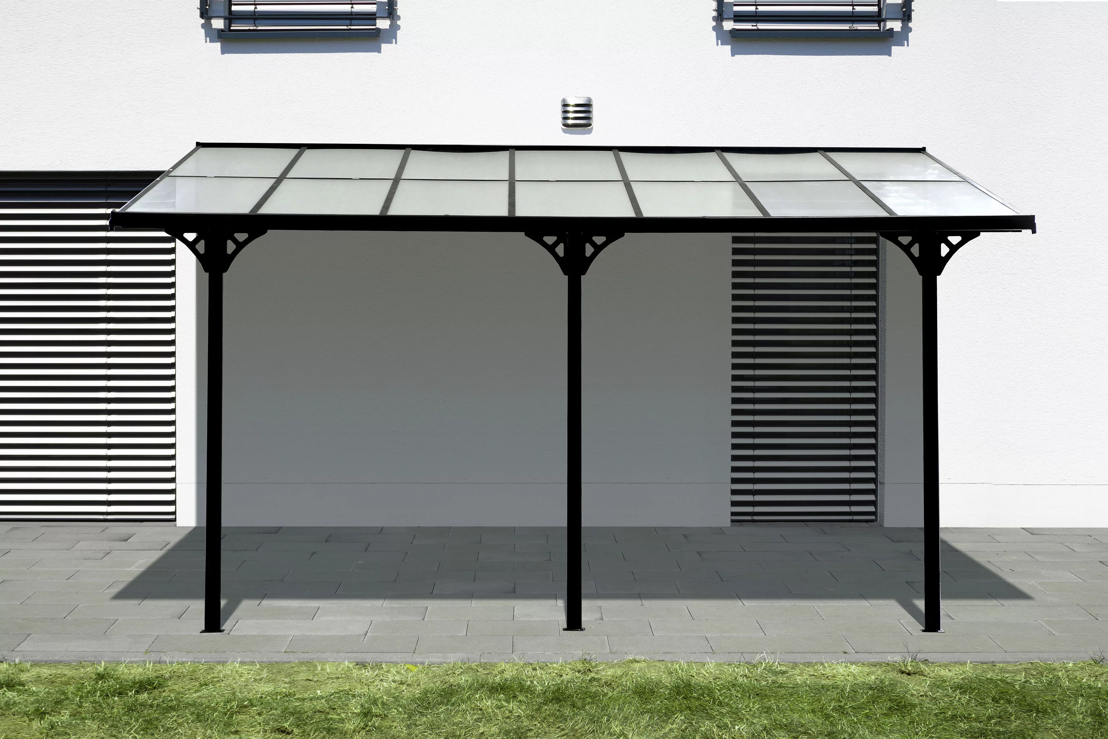WESTMANN Terrassendach "Bruce", Rahmen aus pulverbeschichtetem Aluminium, s günstig online kaufen