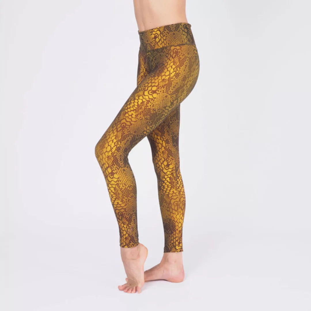Yoga Leggings Devi Olive Multicolor günstig online kaufen