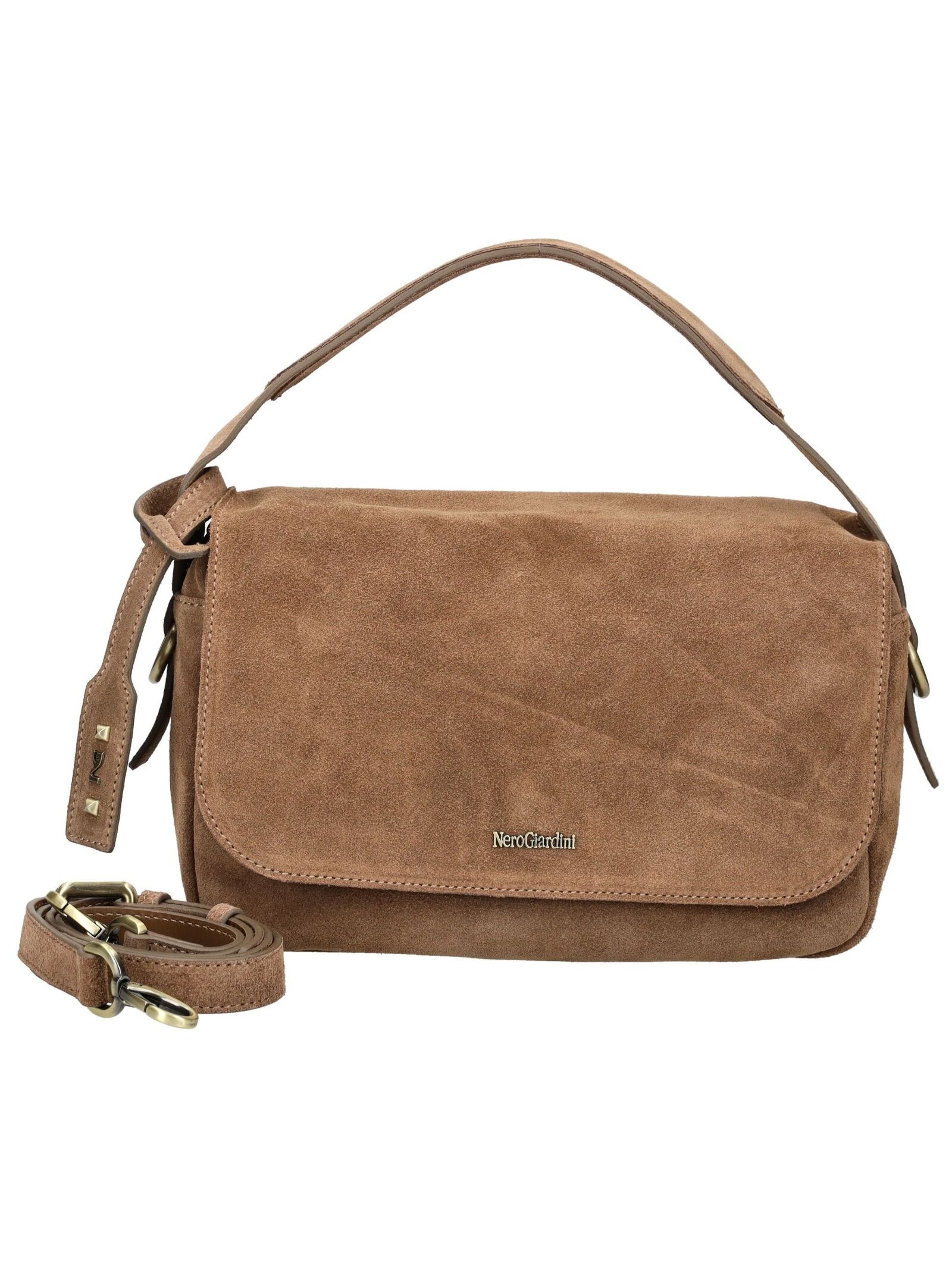 Nero Giardini Henkeltasche "Nero Giardini Taschen Veloursleder" günstig online kaufen