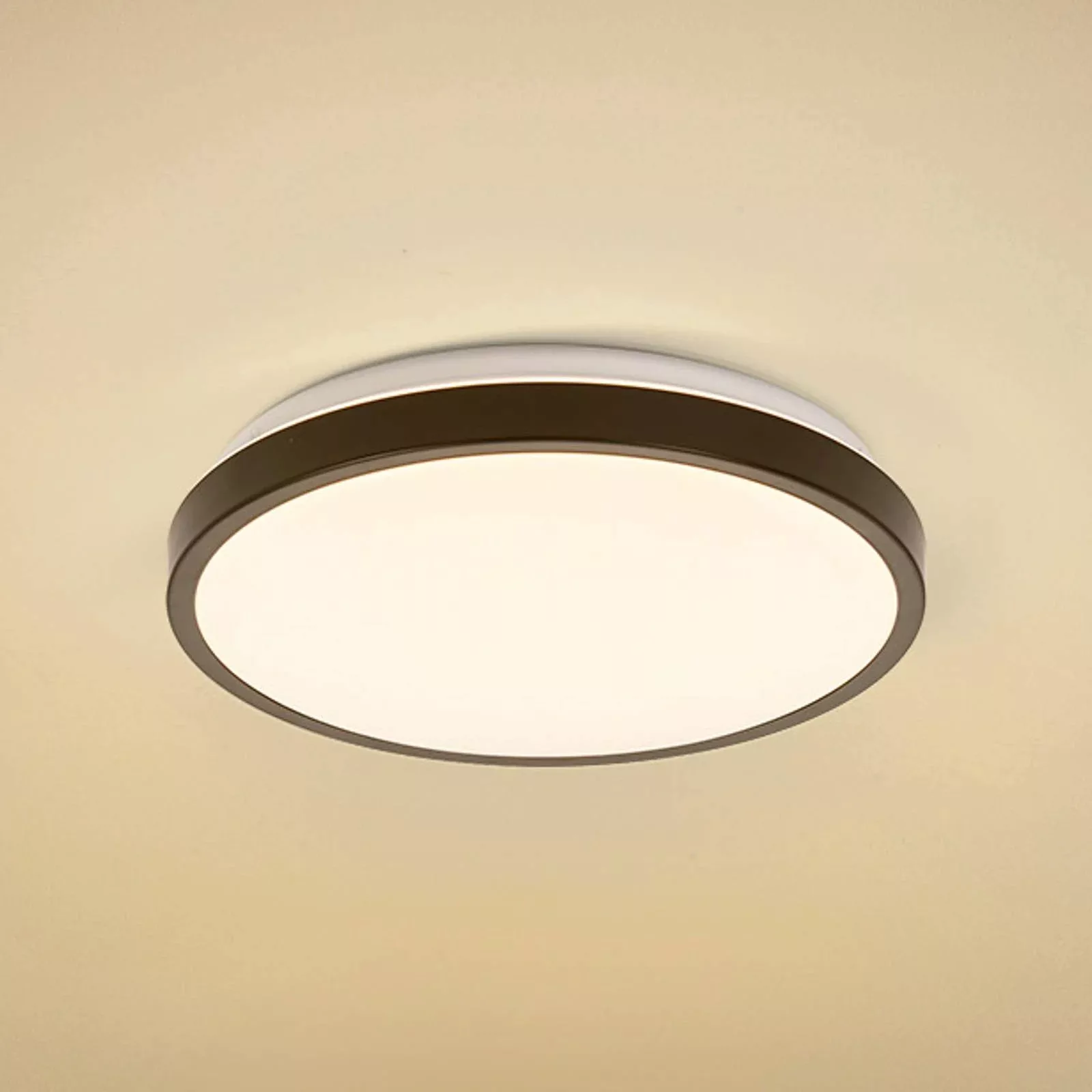 LEDVANCE Bathroom Ceiling LED-Deckenlampe schwarz günstig online kaufen