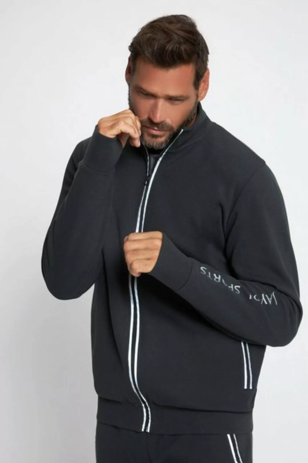 JP1880 Sweatshirt Sweatjacke FLEXNAMIC® Fitness Stehkragen günstig online kaufen