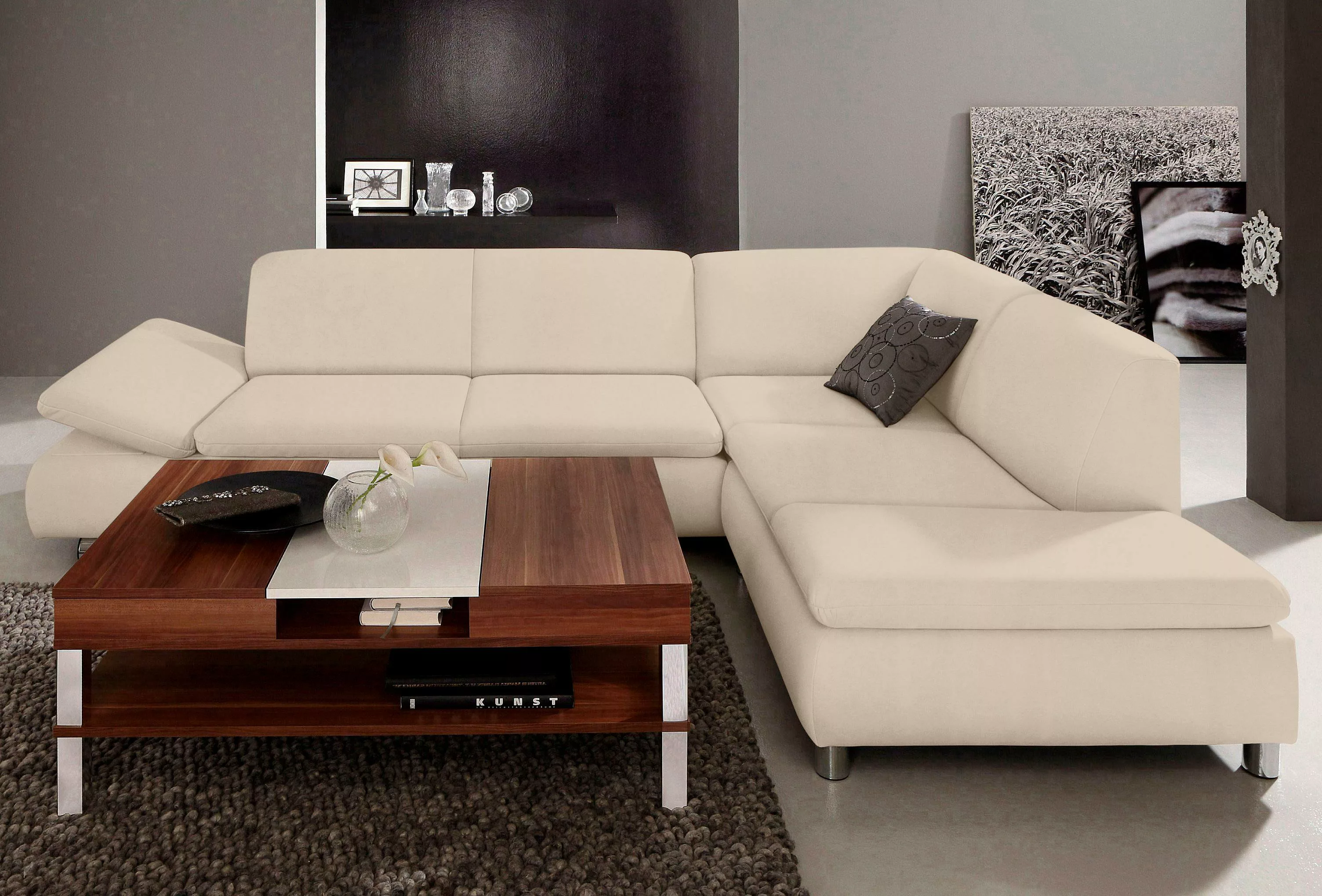 Max Winzer Ecksofa "Toulouse modern und bequem, aktuelles Design, hoher Sit günstig online kaufen