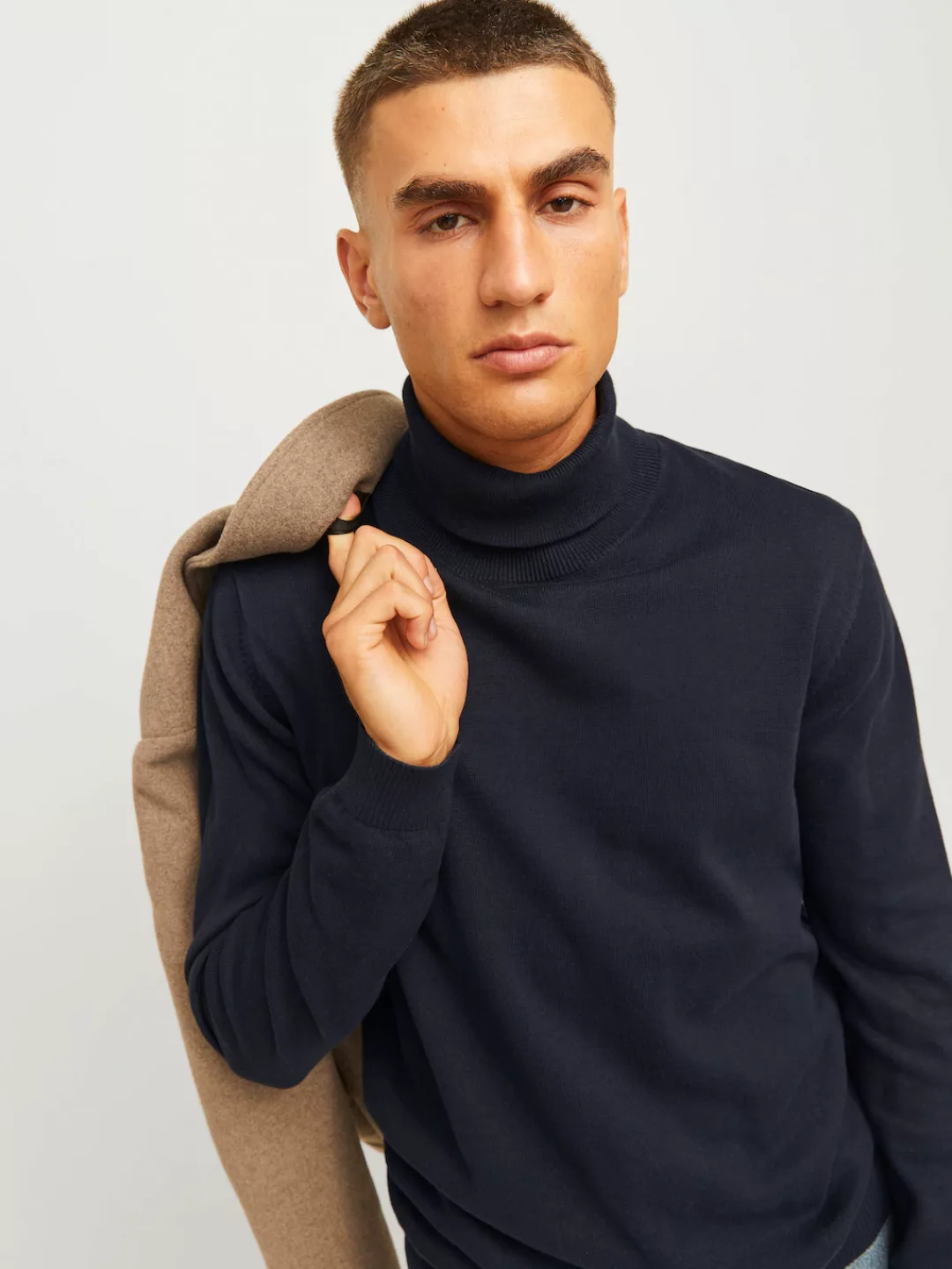 Jack & Jones Rollkragenpullover JJEBASIC KNIT ROLL NECK NOOS günstig online kaufen