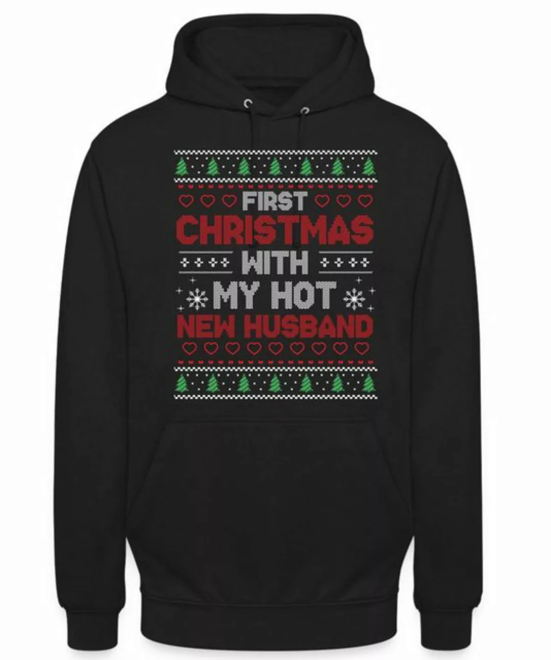 Quattro Formatee Kapuzenpullover Christmas Hot Husband - Weihnachten X-mas günstig online kaufen