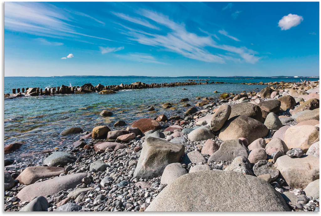 Artland Wandbild »Ostseeküste auf der Insel Rügen«, Küste, (1 St.), als Alu günstig online kaufen