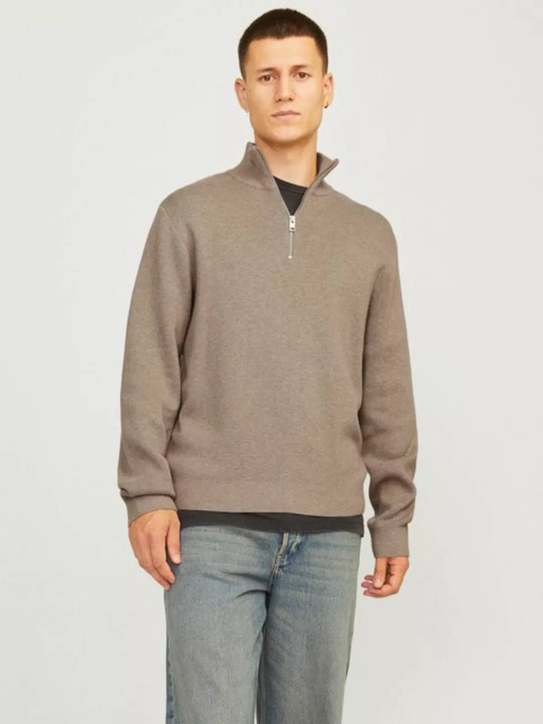 Jack & Jones Troyer JPRBLAMILANO STITCH KNIT HALF ZIP SN günstig online kaufen