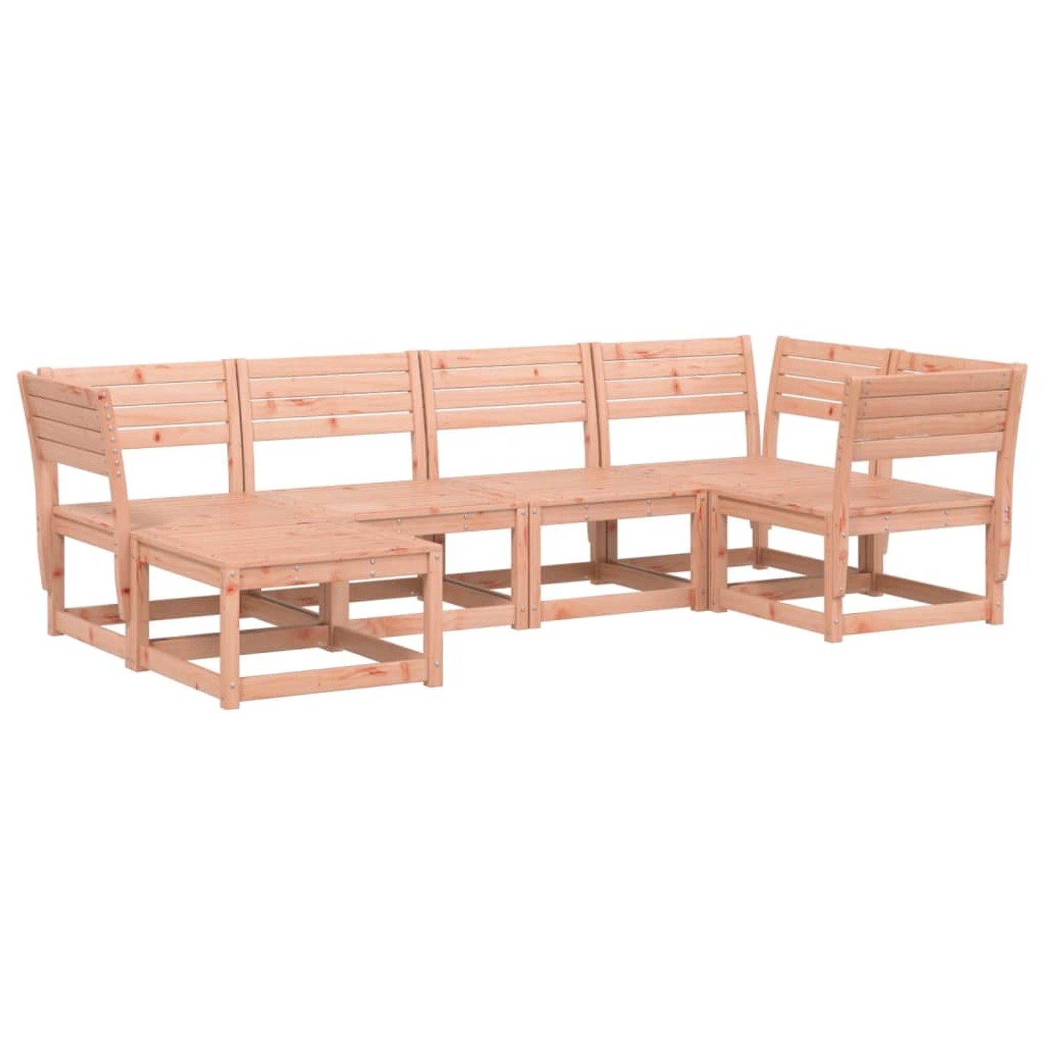 vidaXL 6-Tlg Garten-Sofagarnitur Massivholz Douglasie 3217033 günstig online kaufen