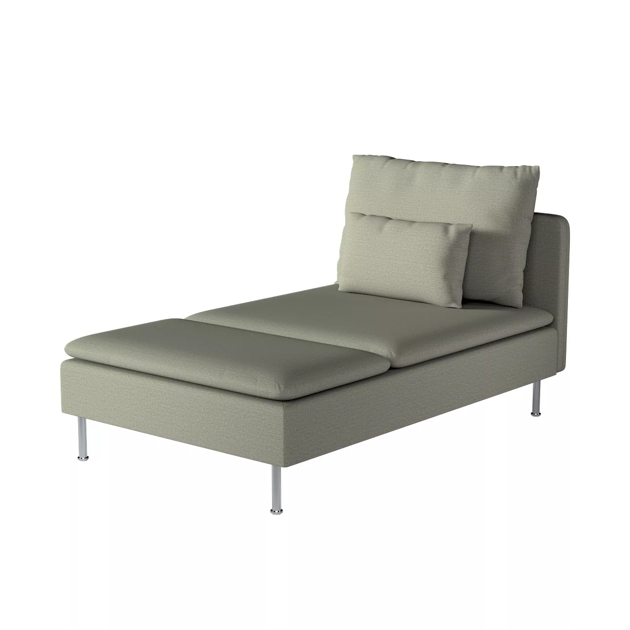 Bezug für Söderhamn Recamiere, grau-beige, Bezug für Recamiere, Living II ( günstig online kaufen