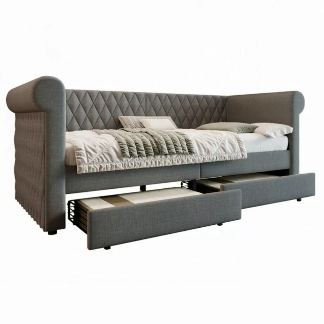 BlingBin Daybett Sofabett Tagesbett Polsterbett (1 tlg), mit 2 Stauraum Sch günstig online kaufen