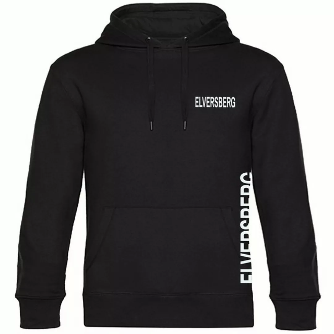 multifanshop Kapuzensweatshirt Elversberg - Brust & Seite - Hoodie günstig online kaufen