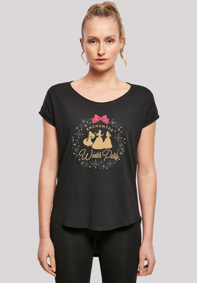 F4NT4STIC T-Shirt Prinzessin Enchanted Winter Party Print günstig online kaufen