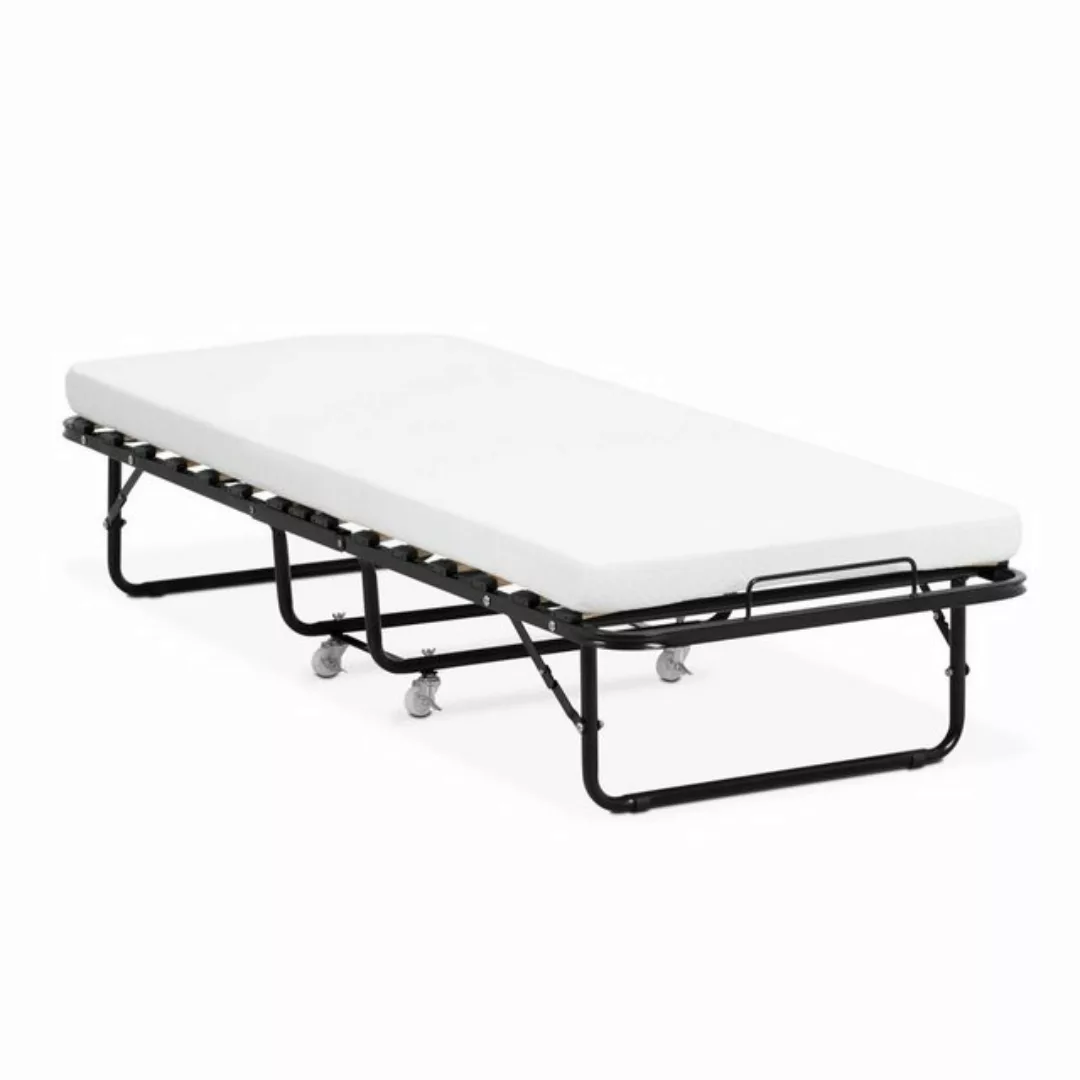 Uniprodo Gästebett Klappbares Gästebett mit Matratze 80 x 190 cm 150 kg rol günstig online kaufen