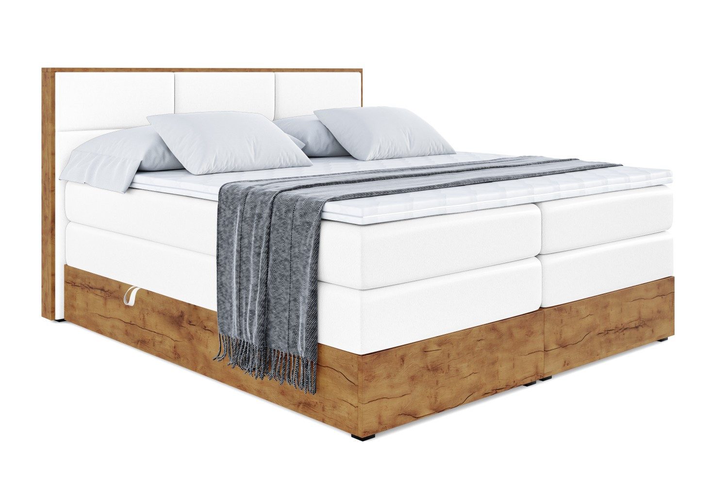 ALTDECOR Boxspringbett LOLLI1 KING (Multipocket-Matratze H4, günstig online kaufen