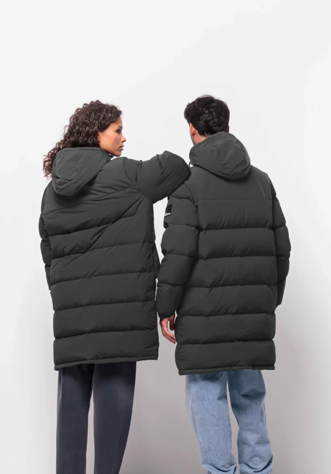 Jack Wolfskin Daunenjacke "DELLBRUECK LONG JKT", mit Kapuze günstig online kaufen