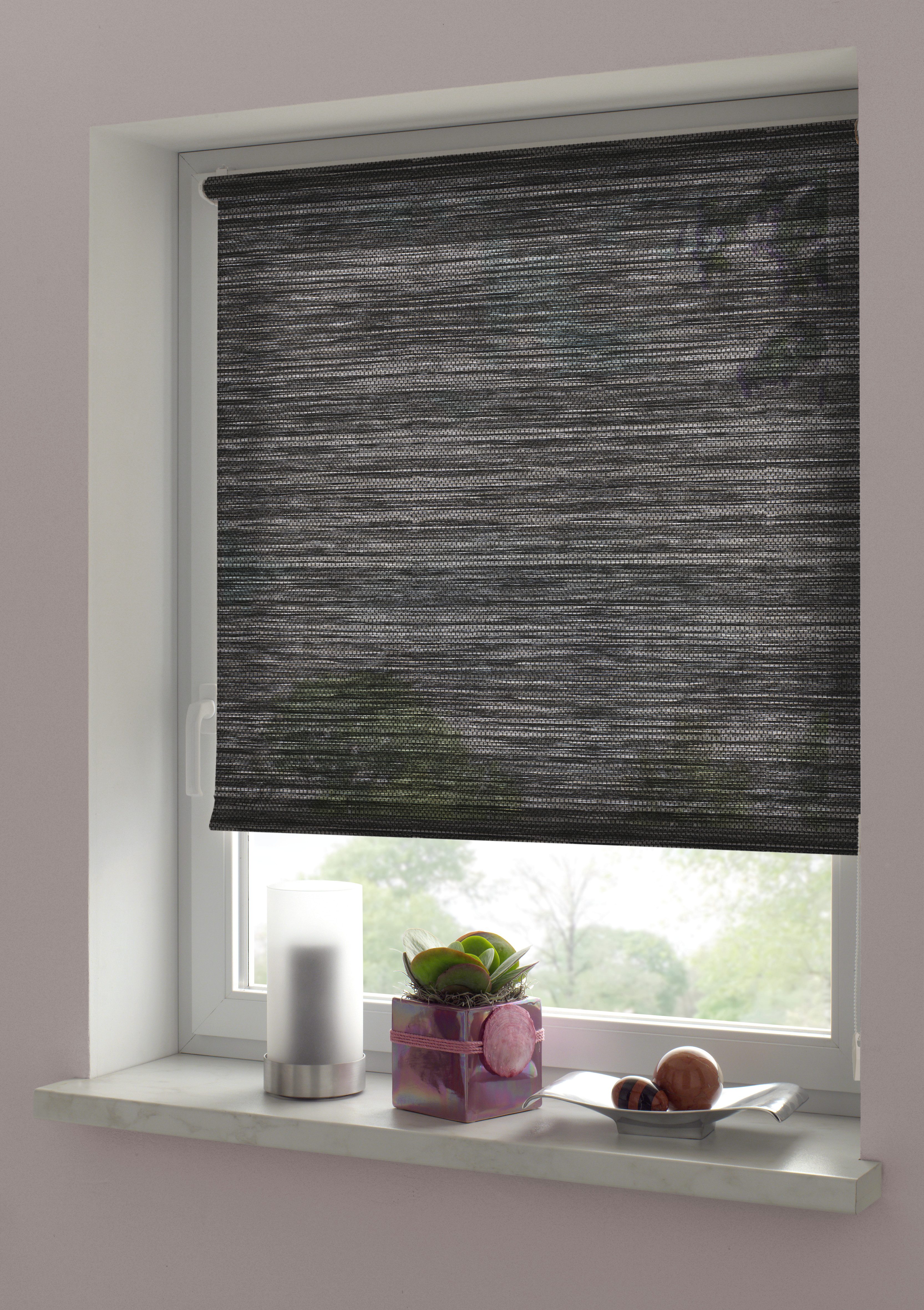Seitenzugrollo EASYFIX Rollo Natur, GARDINIA, Lichtschutz, günstig online kaufen