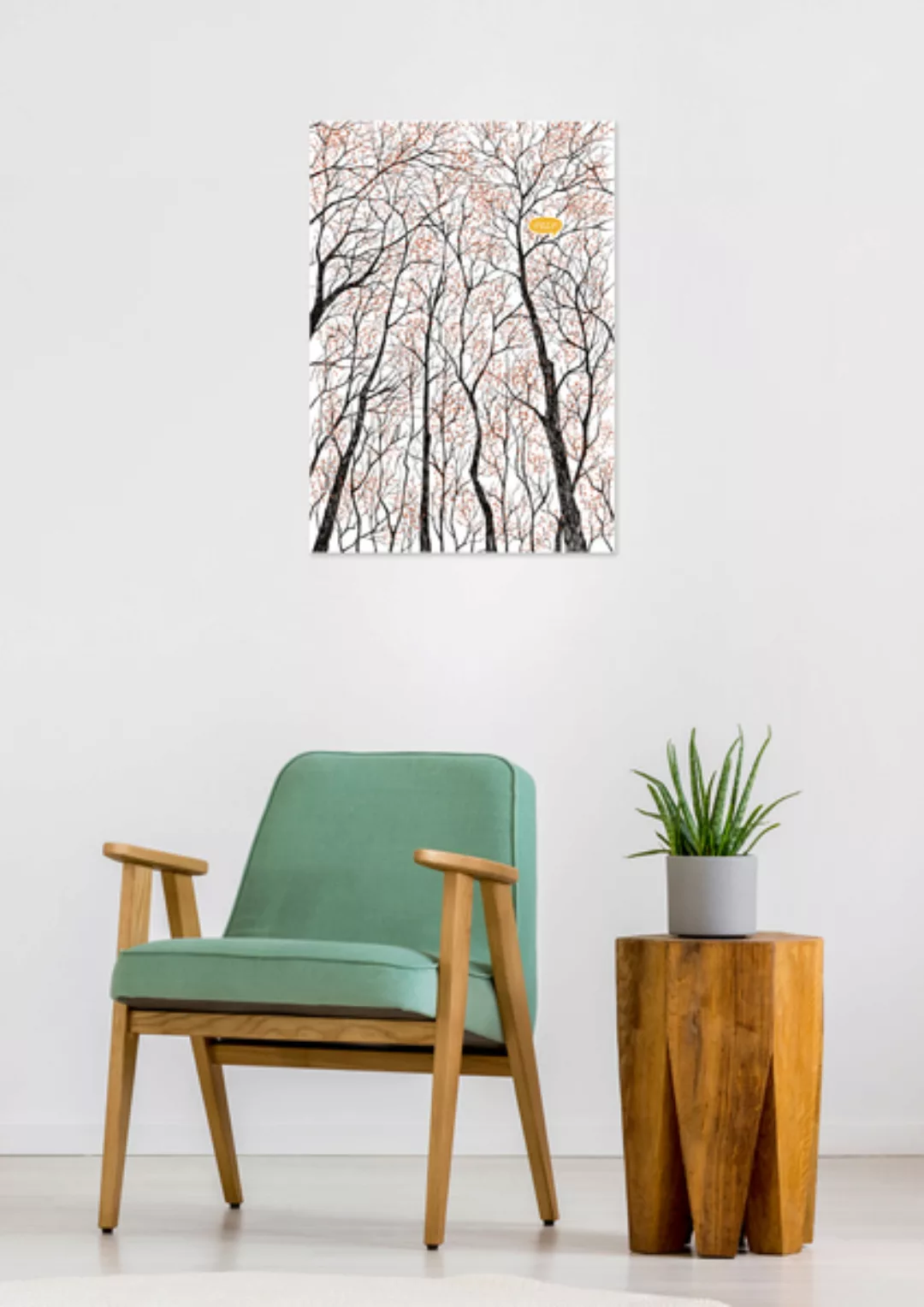 Poster Nature Forest Peep Matt günstig online kaufen