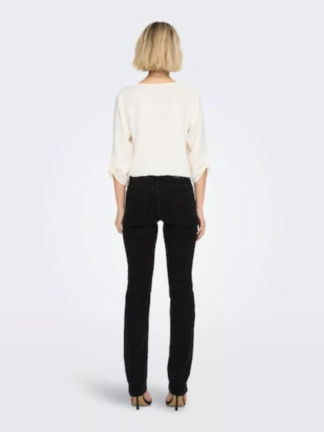 ONLY Regular-fit-Jeans "ONLALICIA REG STRT DNM DOT297 NOOS" günstig online kaufen
