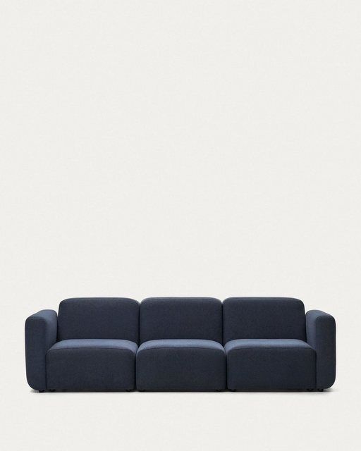 Natur24 Sofa 3-Sitzer-Sofa Neom 263 x 89 x 78 cm Blau Sitzgelegenheit Wohnz günstig online kaufen