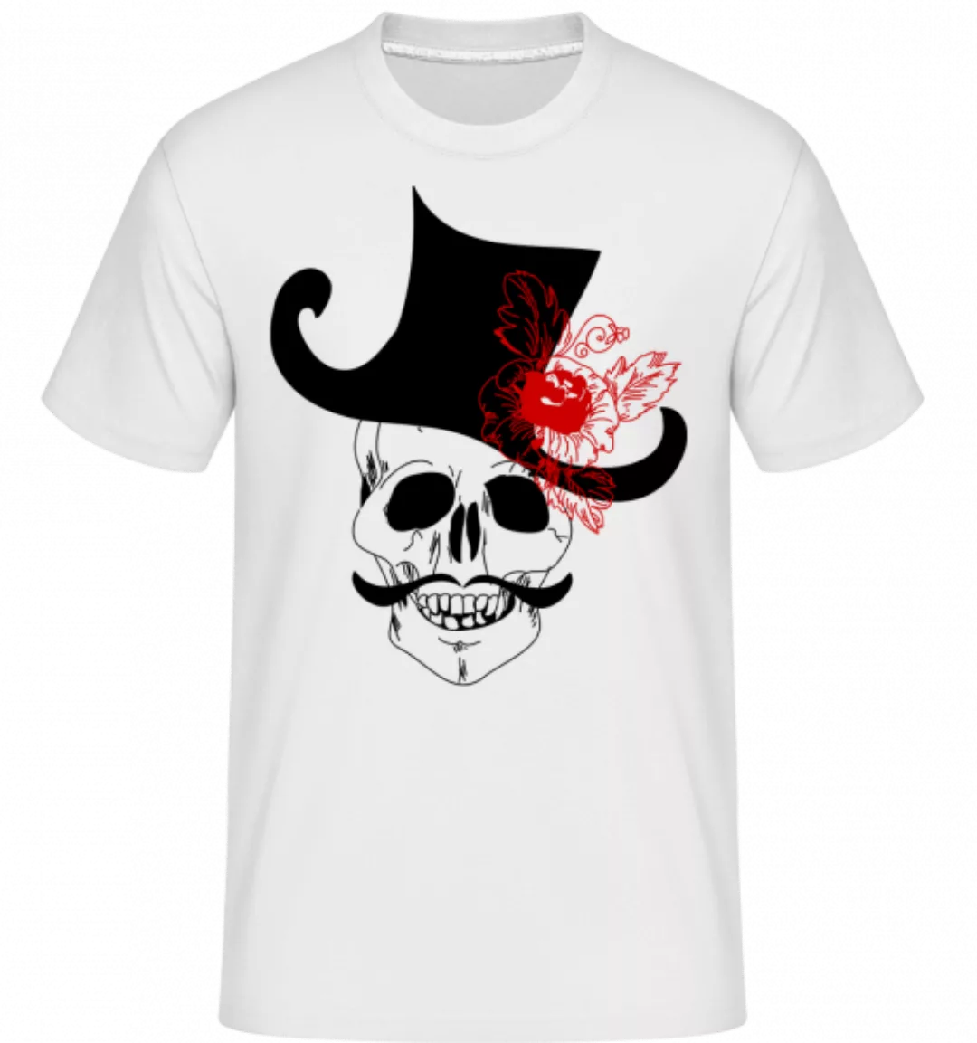 Skull With Hat · Shirtinator Männer T-Shirt günstig online kaufen