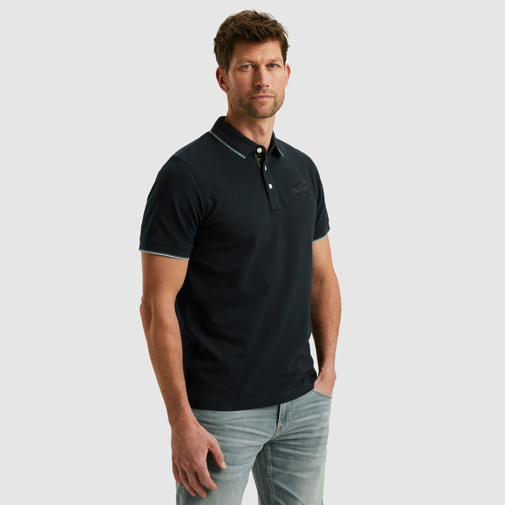 Poloshirt - SHORT SLEEVE POLO STRETCH PIQUE günstig online kaufen