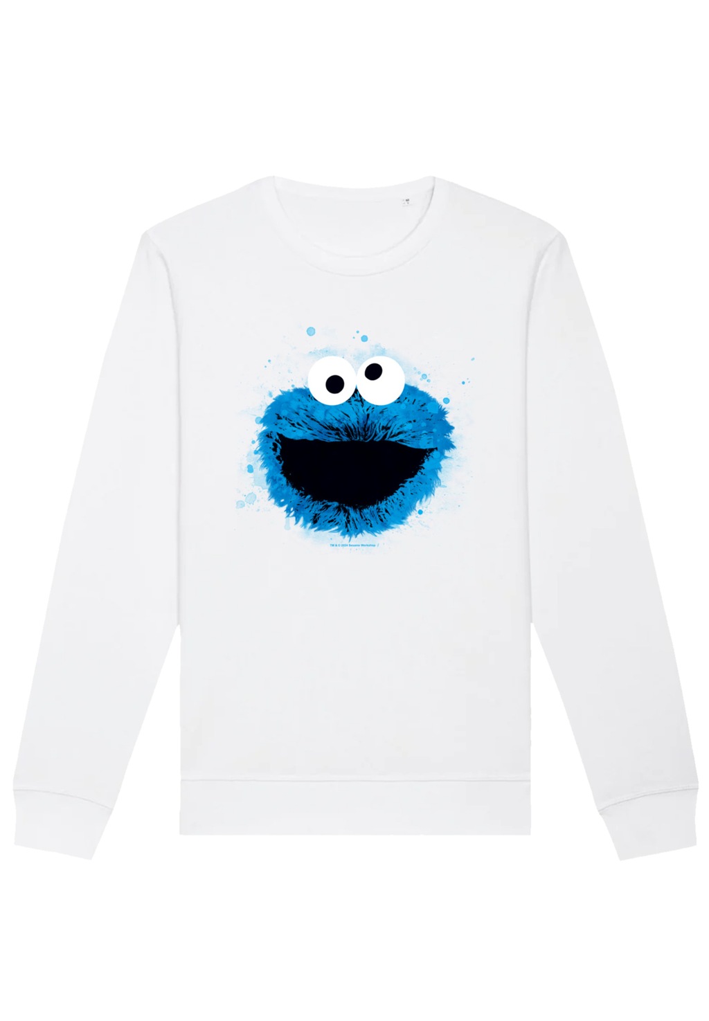 F4NT4STIC Sweatshirt "Sesamstraße Cookie Monster Watercolor", Premium Quali günstig online kaufen