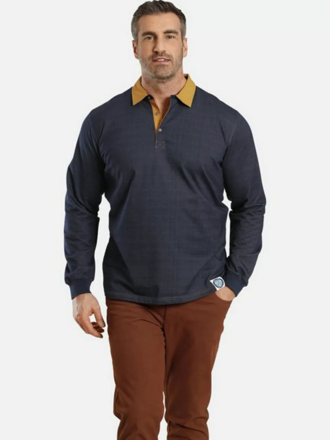 Charles Colby Sweatshirt EARL ELVYS in angesagter Denim-Optik günstig online kaufen