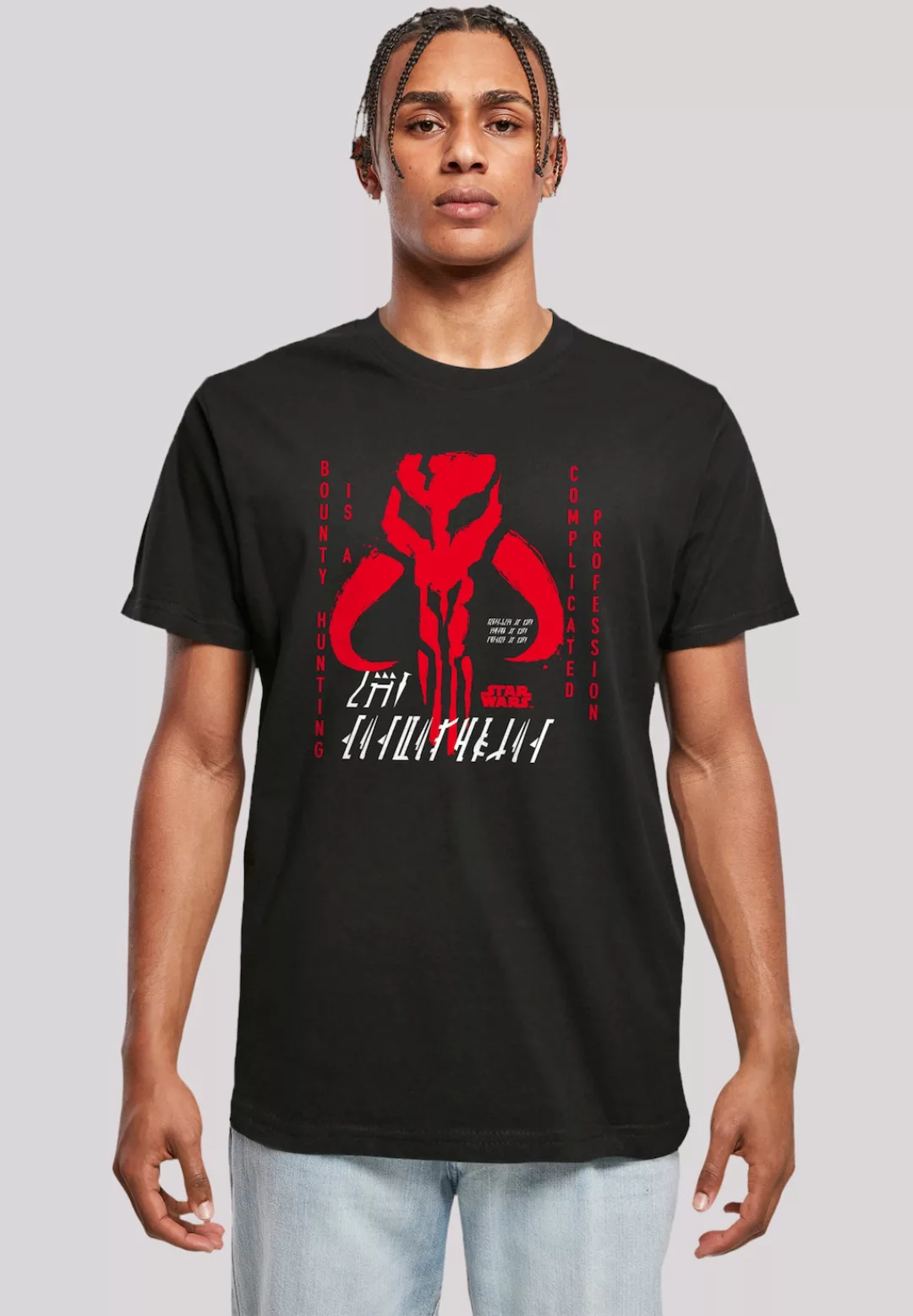 F4NT4STIC T-Shirt "Star Wars The Mandalorian Complicated Profession", Premi günstig online kaufen