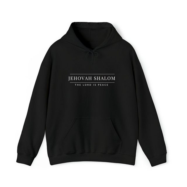 Quality Elegance Kapuzensweatshirt Jehovah Shalom -The Lord Is Peace, Relig günstig online kaufen