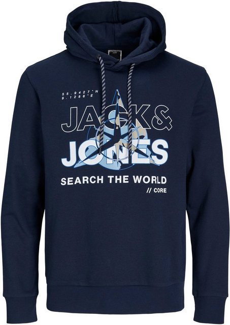 Jack & Jones Kapuzensweatshirt JCOHUNT SWEAT HOOD LN günstig online kaufen