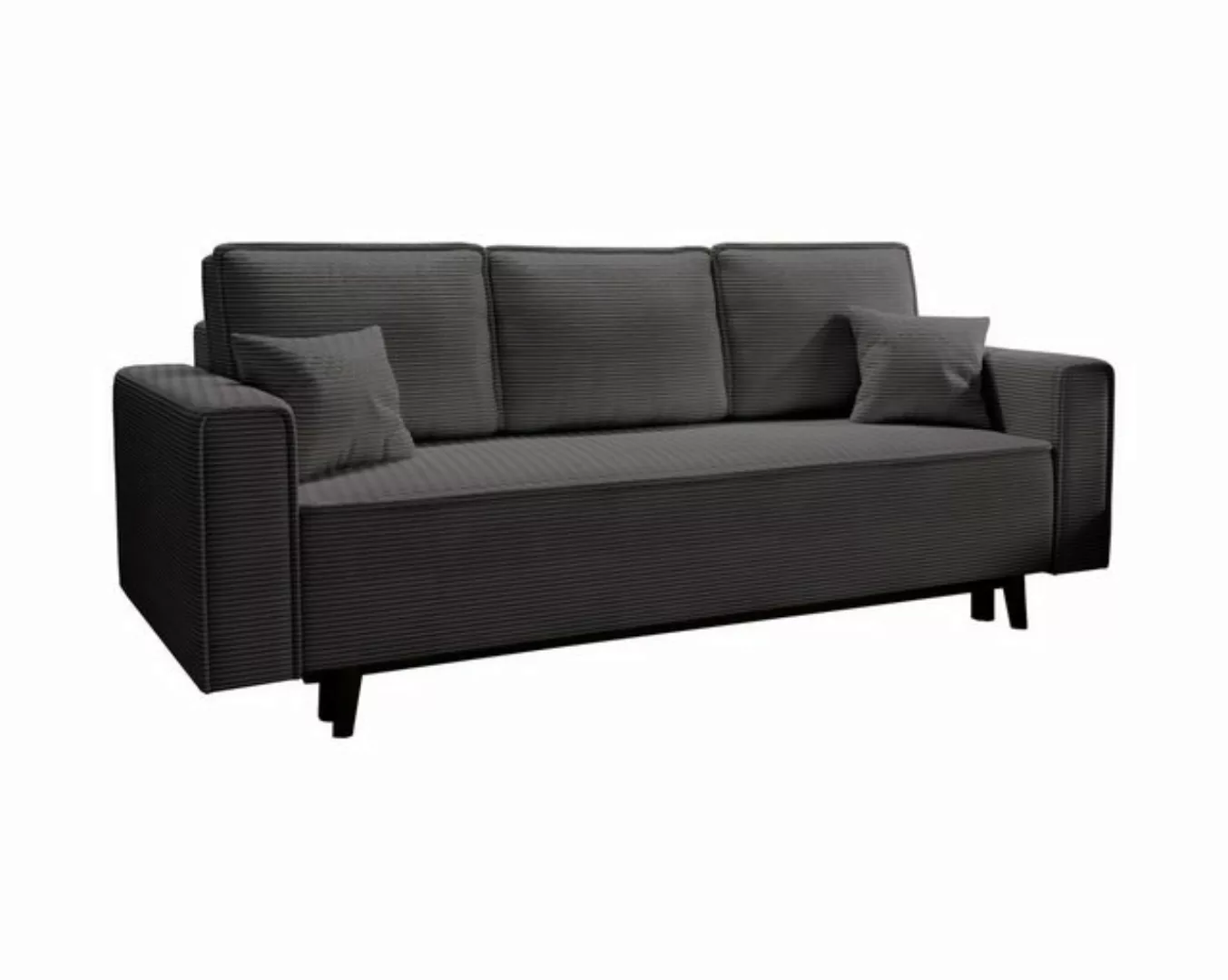 MOEBLO Schlafsofa MAST, Cord Sofa Couch aus Cordstoff Polstergarnitur Polst günstig online kaufen
